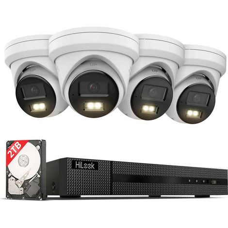 HiLook IK28P-480T Ethernet, filaire, numérique, câble patch IP-Set enregistreur vidéo réseau (1/2)