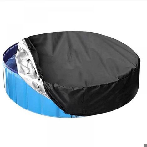 Housse Jacuzzi - Ronde - Oxford 190T Imperméable UV Résistant Coupe-Vent - Pour Extérieur - 190 x 30 cm (1/4)