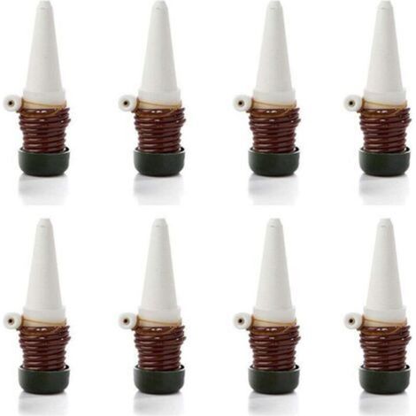 Pr Automatic Drip Watering System with Self-Ceramic Probes Indoor Plant Spikes for Watering Bonsai, Plants, Flowers by , Pack of 8 (1/5)