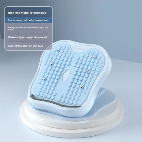 (Bleu) Étireur de mollets à pédale inclinée avec plaque de tension (1/5)