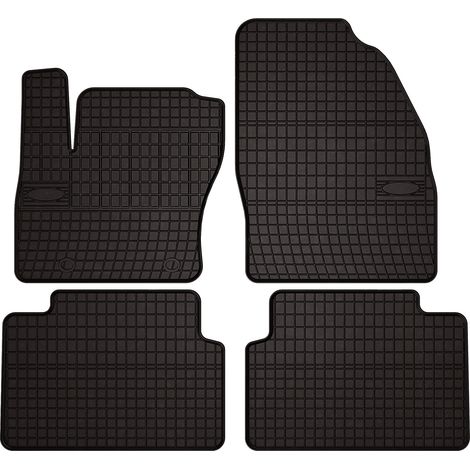 Alfombrillas de goma para coche: Ford Kuga MK1 SUV (2008-2011) - negras, a medida