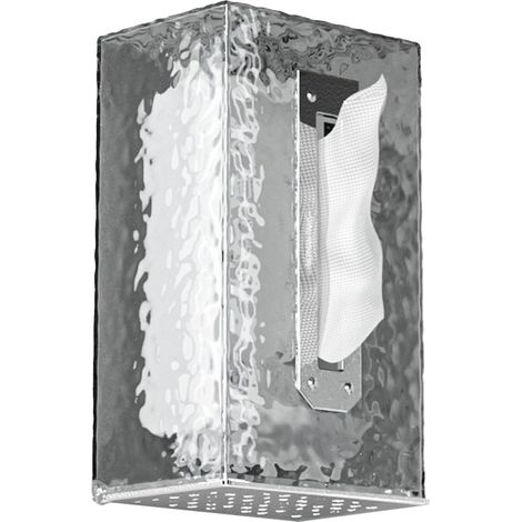 Sonnette sans fil auto-alimentée à 1 bouton-poussoir pour la maison, format standard américain, blanche (1/5)