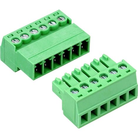 Donau Elektronik HNS381-06 Connector (male) Nombre de pôles 6 PA66, laiton, acier 8 A 300 V Section (1/4)