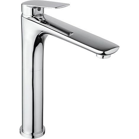 Rubinetto Miscelatore monoforo per lavabo alto serie Lago Piralla con scarico automatico 0LG00488A22 cromato (1/3)