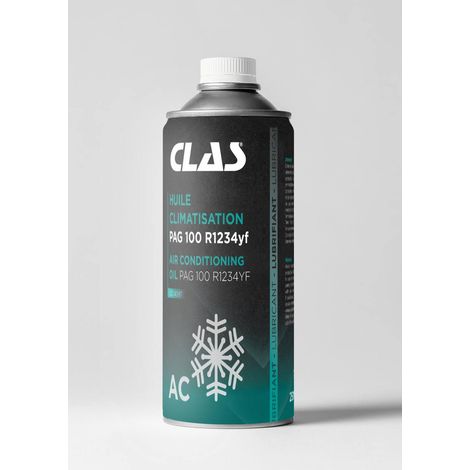 Lubrifiant climatisation PAG 100 250ml -R1234YF - CO 4097 - CLAS Equipements