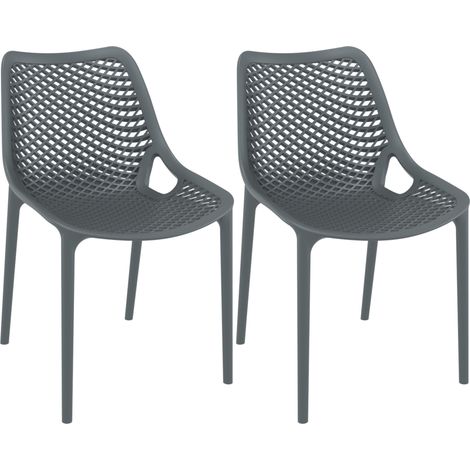 2er Set Stühle Air dunkelgrau (1/5)