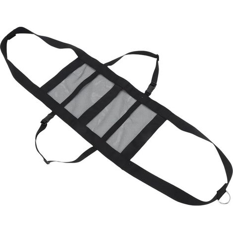 Filet de Pesée Suspendu pour Volailles et Petits Animaux Filet Robuste en Ventilé Noir 60x35 Cm Élingue de Pesage Polyvalente pour Ferme et Utilisation Vétérinaire (1/5)