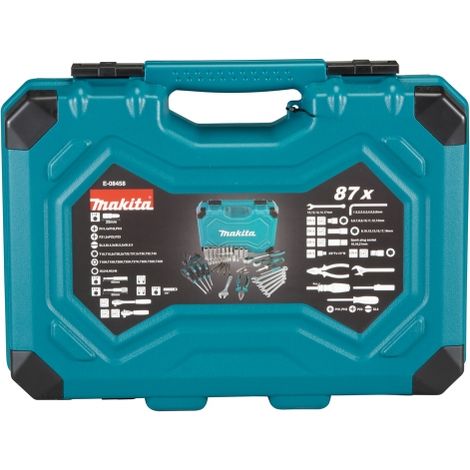 Ensemble d'outils Makita E-08458 87 unités