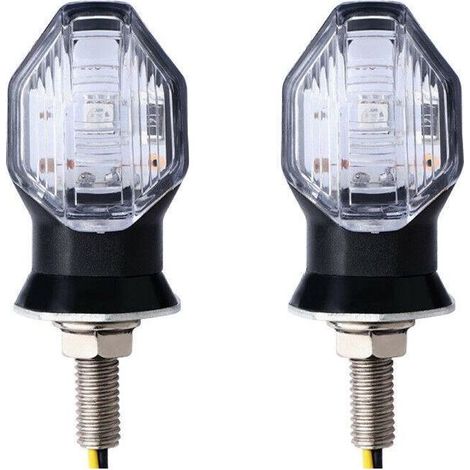 pezzi - Fari indicatori di direzione a LED ad alta luminosità per motociclette Shark, per modifiche Honda (1/5)