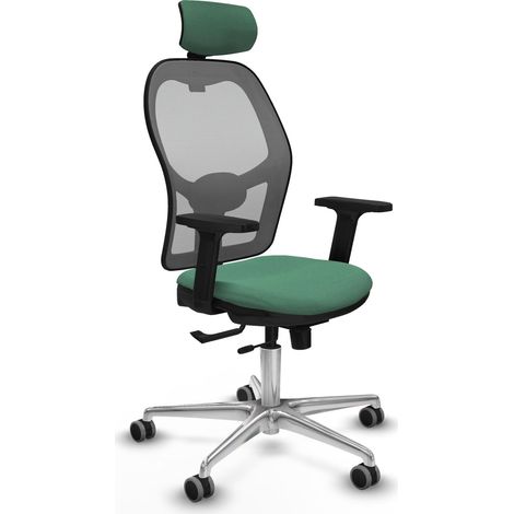Silla de oficina piqueras y crespo Jorquera negro cómoda ergonómica (1/2)