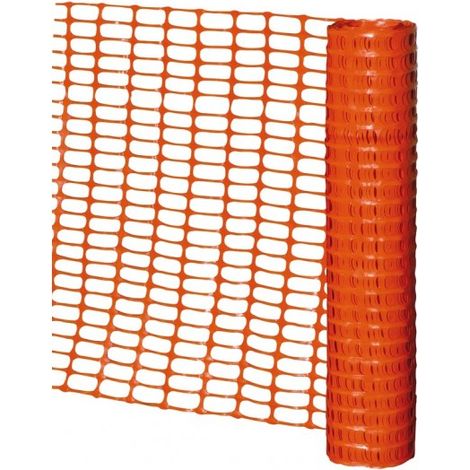 SOFOP TALIAPLAST - Barrière de signalisation plastique orange 1,2mx50ml