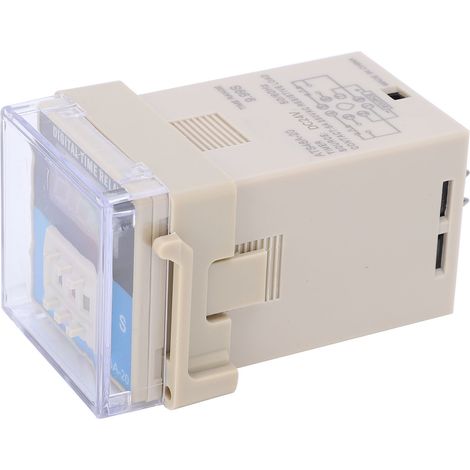 Relais temporisé à affichage numérique LED, plage de temporisation réglable de 0,1 s à 99,9 s, ATS48A-20DC24V (1/5)