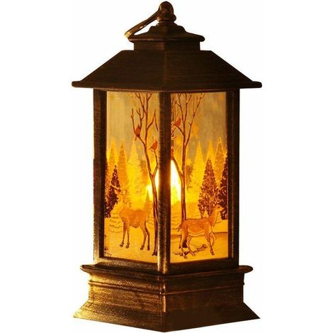 Golden Deer Horn - Christmas Decorative Lamp (1/5)