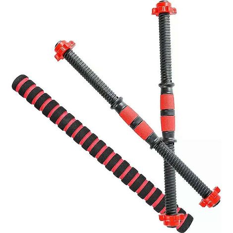 1 Set Kurzhantelstange 40 cm mit Verbindungsstange FÜR Kurzhantelset Fitnessgeräte Gewichtheben Trainingszubehör Langhanteln (1/4)