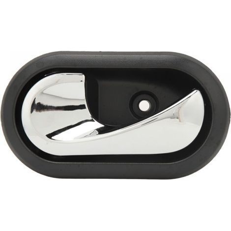 Poignée de porte intérieure automobile de rechange haute résistance, adaptée au côté gauche (8200733848) (argent). (1/5)