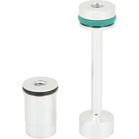 Bouchon de canal de restriction de dérivation d'huile avec soupape de dérivation en aluminium usiné pour moteurs LS1, LS2, LS3, LS6, LQ4, LQ9 4,8 L, 5,3 L, 6,0 L et 6,2 L. (1/5)