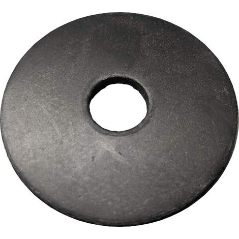 Fermeture difficiles 014973211868 Rondelle de caoutchouc (6 pièces), 3/8 x 1–1/5,1 cm (1/2)