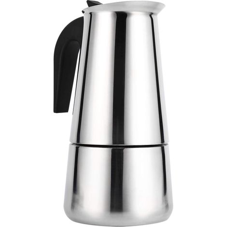 Machine à expresso sur la cuisinière Cafetière italienne avec percolateur 2 tasses 4 tasses 6 tasses 9 tasses Moka Pot Latte Maker en option Machine à café classique à(450ml) (1/3)