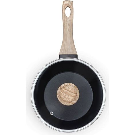 Casseruola con coperchio - PYREX - Cook & Care - 16 cm - Antiaderente - Induzione - Senza PFAS