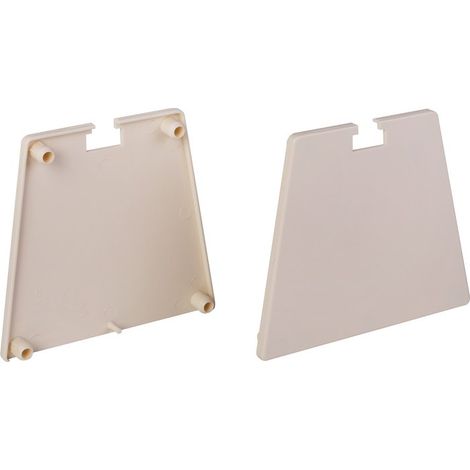 Paire de supports de sol PVC de climatiseur