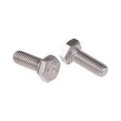 Vis à tête hexagonale, Acier Inoxydable A4 316 Brut, M6 x 16mm ( Prix pour Sachet de 50 )