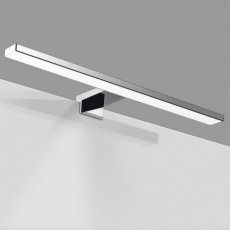 Lampe de miroir de salle de bain 10 W 820 lm 40 cm 230 V 4000 K, IP44 étanche classe II, miroir lumineux LED 3 en 1, sans scintillement, à clipser sur le miroir, lampe LED 400 mm [ (1/3)