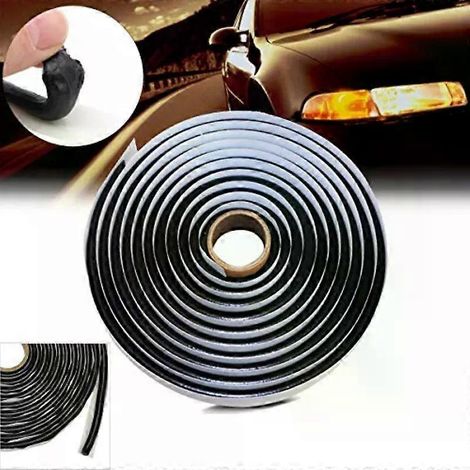 Für 9 mm x 4 m wasserdichtes Butylkautschukband – Dichtmittelkleber für Autoscheinwerfer, Audioanlage, Türfenster-Nachrüstung – JXLGV (1/4)