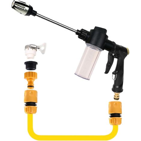 Nettoyeur haute pression sans fil Pulvérisateur D'Eau Portatif Antirouille Buse de Tuyau de Jardin Pour Voiture,Cour,Maison,Balcon,Patio,Garage,Nettoyage (1/5)