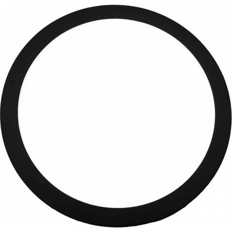 Downlight encastré rond noir 29,6 cm LED 24W 4000K (1/2)