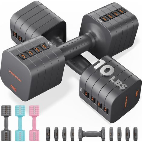Kit Haltères Musculation Reglable, 2 x 4,5 kg I 2 x 2,7 kg (1/5)