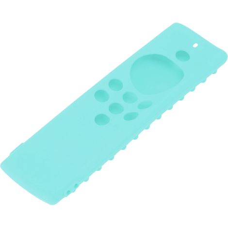 Housse silicone pour télécommande Fire TV Stick Lite, lavable et antichoc, vert menthe pour la maison, la cuisine et le bureau (1/5)
