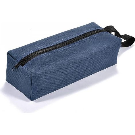 Petit sac à outils petite pochette à outils multifonctionnelle pochette à outils robuste organisateurs d'outils portables pour électriciens charpentier(Bleu) (1/5)