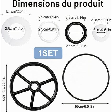 Spider Seal for 6 Way Valve Pool Repair SP0710 (1/3)