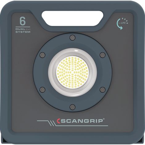 Torcia da lavoro a batteria NOVA 6C+R 37 W 600-6000 lm