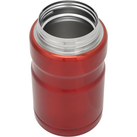 750 ml (26 oz) Edelstahl-Isolierbehälter, rot (1/4)