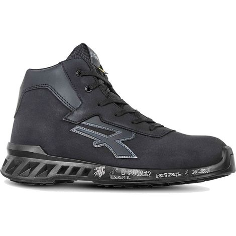 Scarpe Antinfortunistiche U Power Parker S3  Linea Red Leve Nero 43