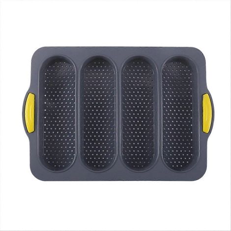 Moule à cake en silicone gris (1/5)