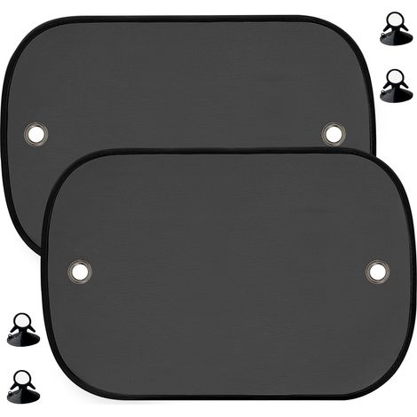 Sonnenschutz fürs Auto (Babyschale), UV-/Hitzeschutz, Sonnenschutz fürs Autofenster (Kindersitz), Aufbewahrungstasche, 50 x 30 cm (2 Stück)