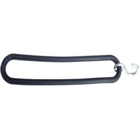 Spanngummi mit Haken, Planenspanner Gummi, 20cm, oval, UV-beständig