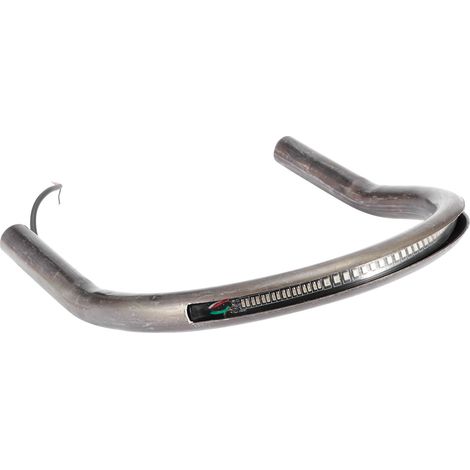 Rücksitzhalterung mit Bremslicht und Blinker für Honda 230 mm