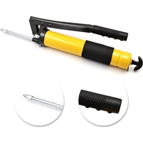 Pistolet à Graisse, Kit De Pistolet à Graisse Lubrifiant à Double Piston 600G Portable pour Machines D'ingénierie (1/5)