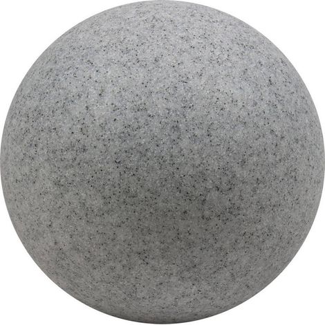 Heitronic Bola luminosa Mundan gris-granito mate 30 cm