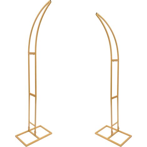 Hochzeitsbogenständer, robuste Konstruktion, elegante Dekoration, L, Gold (1/2)