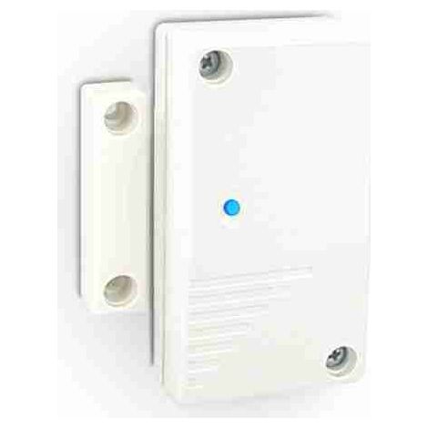 Trasmettitore perimetrale wireless compatto dotato di magnete con sensore piezo a bordo