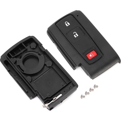 Couvercle de boîtier porte-clé de télécommande à 3 boutons de voiture, adapté à la Prius 2004 – 2009