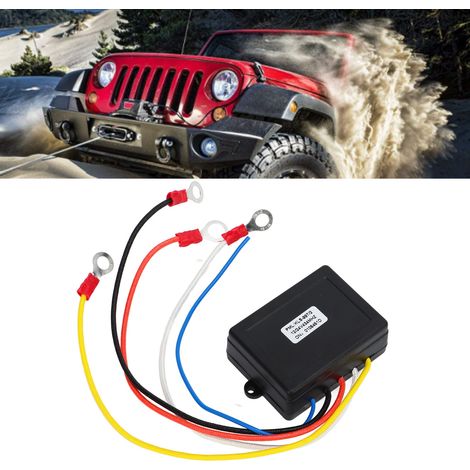Universelles 12V/24V Funkfernbedienungs-Empfänger-Set für Seilwinde, LKW, ATV und SUV