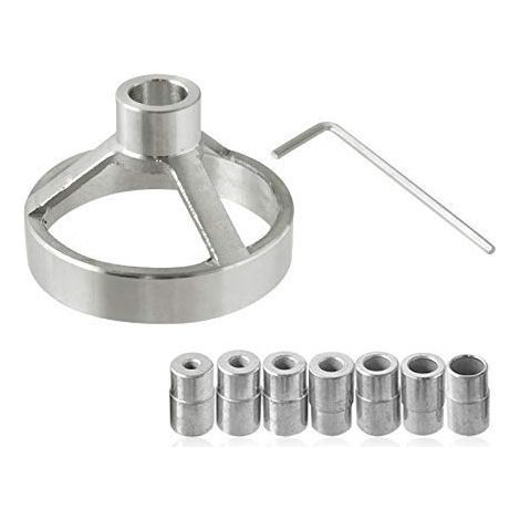 Positionneur de perçage droit, guide de perçage à 90 degrés, foret de 5/6/7/8/9/10/12 mm, gabarit de positionnement de perçage, douille en acier inoxydable, outils de travail du bois (9) (1/4)