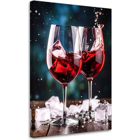 Wandbild Rotwein 70x100 cm (1/5)