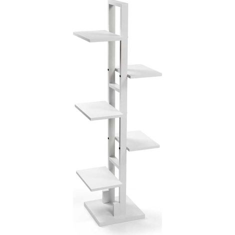 Scaffale metallo Industrial 5 ripiani 30x30x131 cm
