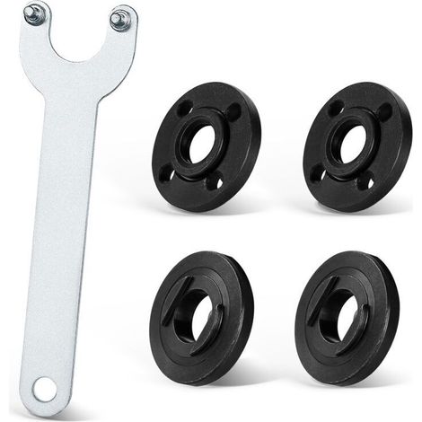 Chiave per smerigliatrice angolare da 125 mm, chiave per smerigliatrice angolare con flangia, chiave per smerigliatrice angolare, chiave universale per smerigliatrice angolare. Compatibile con smerigl